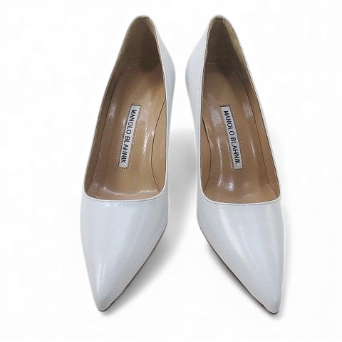 中古】マノロブラニク MANOLO BLAHNIK パンプス ピンヒール 36