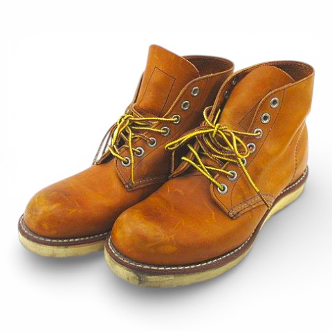 【中古】レッドウィング REDWING 9107 アイリッシュセッター プレーントゥ ワークブーツ 25.0?p USA製 7D メンズ