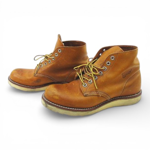 【中古】レッドウィング REDWING 9107 アイリッシュセッター プレーントゥ ワークブーツ 25.0?p USA製 7D メンズ_1