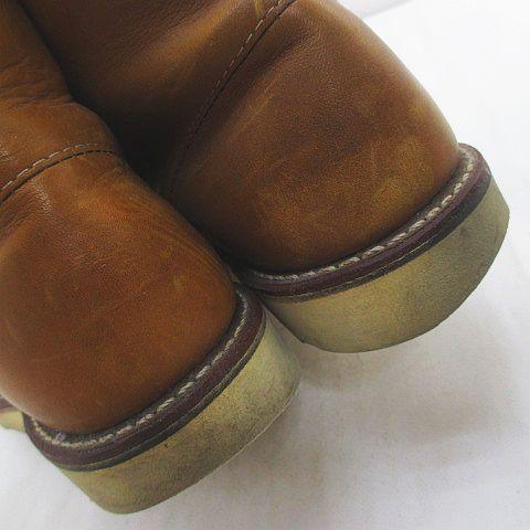 【中古】レッドウィング REDWING 9107 アイリッシュセッター プレーントゥ ワークブーツ 25.0?p USA製 7D メンズ_6