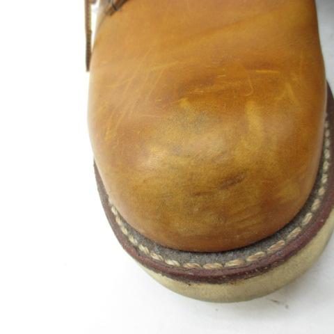 【中古】レッドウィング REDWING 9107 アイリッシュセッター プレーントゥ ワークブーツ 25.0?p USA製 7D メンズ_7