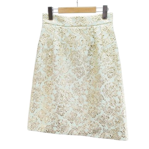 中古】ドルチェ&ガッバーナ ドルガバ DOLCE&GABBANA 膝丈 台形スカート