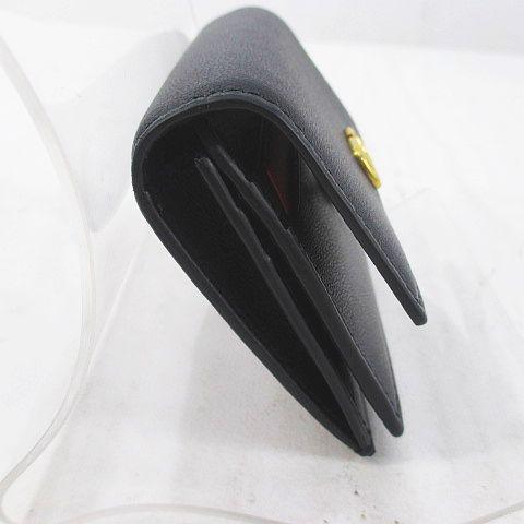 【中古】ヴァレンティノ ガラヴァーニ VALENTINO GARAVANI SW9P0T59DSH Vスリング なめし革 二つ折りウォレット