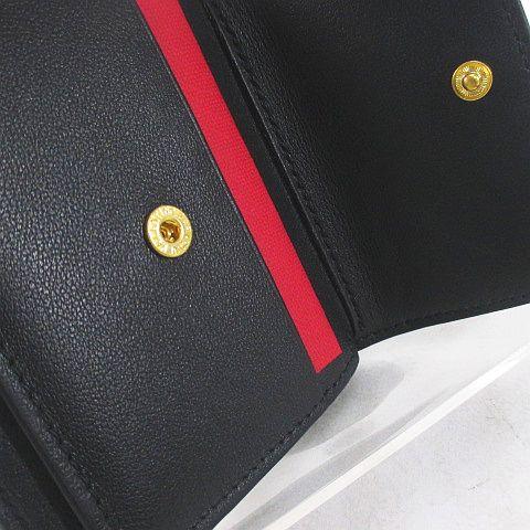 【中古】ヴァレンティノ ガラヴァーニ VALENTINO GARAVANI SW9P0T59DSH Vスリング なめし革 二つ折りウォレット