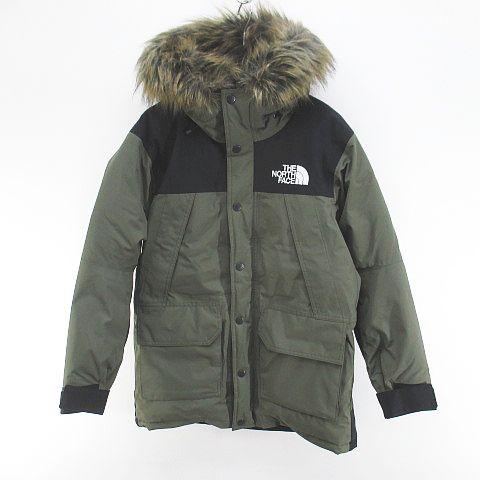 【中古】ザノースフェイス THE NORTH FACE アウトドアウェア ND91935 ゴアテックス マウンテンダウンコート XS 緑