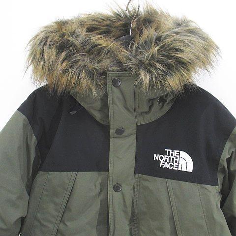 【中古】ザノースフェイス THE NORTH FACE アウトドアウェア ND91935 ゴアテックス マウンテンダウンコート XS 緑_3