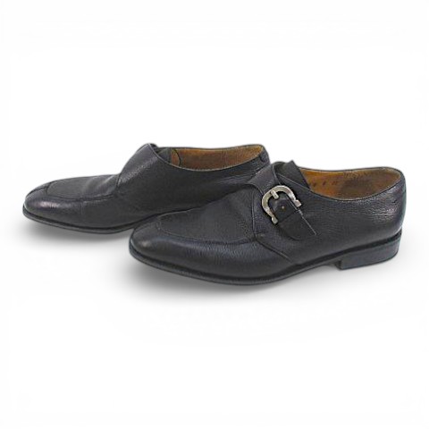 【中古】サルヴァトーレフェラガモ Salvatore Ferragamo UG24151 革靴 ビジネスシューズ モンクストラップ 6 2E_1