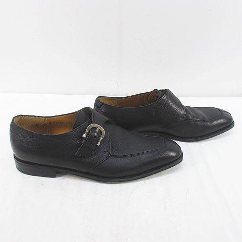 【中古】サルヴァトーレフェラガモ Salvatore Ferragamo UG24151 革靴 ビジネスシューズ モンクストラップ 6 2E_3