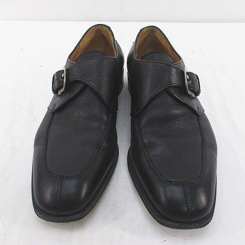 【中古】サルヴァトーレフェラガモ Salvatore Ferragamo UG24151 革靴 ビジネスシューズ モンクストラップ 6 2E_4