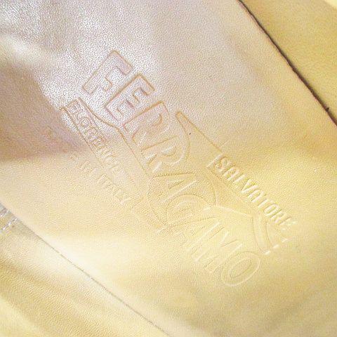 【中古】サルヴァトーレフェラガモ Salvatore Ferragamo UG24151 革靴 ビジネスシューズ モンクストラップ 6 2E_5