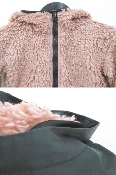 【中古】モンクレール MONCLER 3WAY ベルナディン BERNARDINE ナイロンジャケット フリースジャケット 10/140 緑系_6
