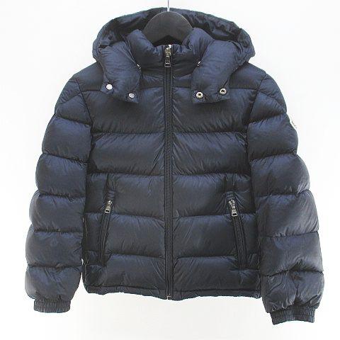 【中古】モンクレール MONCLER E29544133105 NEW GASTONET ダウンジャケット 紺系 ネイビー ジップアップ