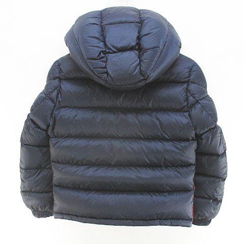 【中古】モンクレール MONCLER E29544133105 NEW GASTONET ダウンジャケット 紺系 ネイビー ジップアップ_1