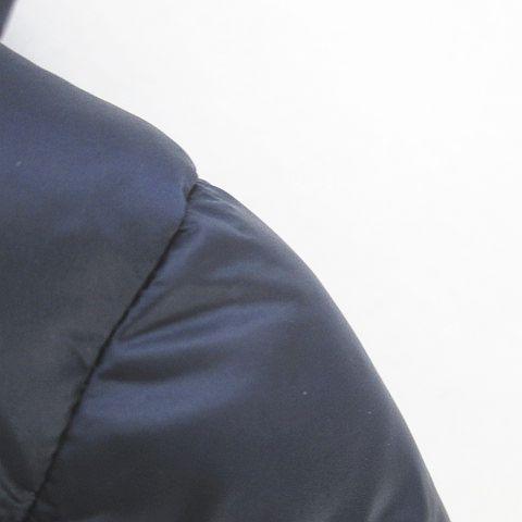 【中古】モンクレール MONCLER E29544133105 NEW GASTONET ダウンジャケット 紺系 ネイビー ジップアップ_4