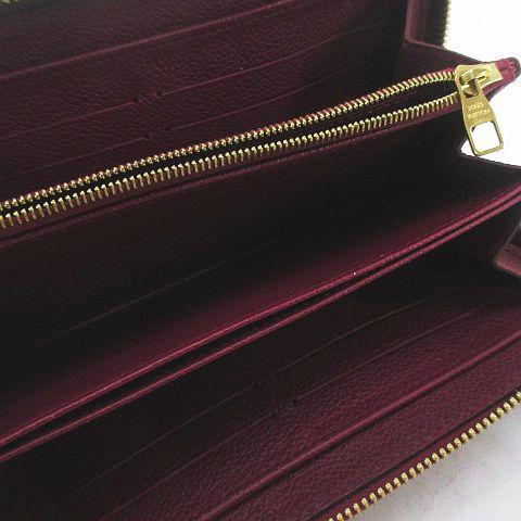 【中古】ルイヴィトン LOUIS VUITTON M60549 モノグラムアンプラント ジッピーウォレット ラウンドファスナー 長財布_6