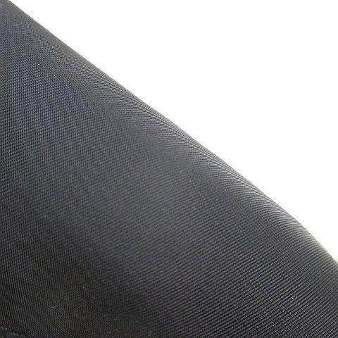 【中古】プラダ PRADA 2023 dna99s s231 1wq8 RE-NYLON ジャケット コート 中綿 ミドル丈 中綿 比翼 42 黒系 ブラック_4
