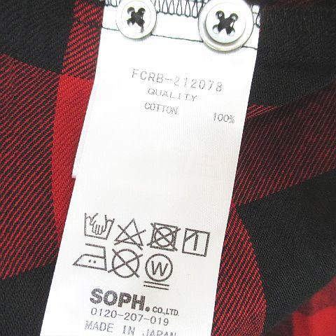 【中古】未使用品 エフシーレアルブリストル F.C.Real Bristol FCRB FCRB-212078 2021AW BIG チェック ネルシャツ S_4
