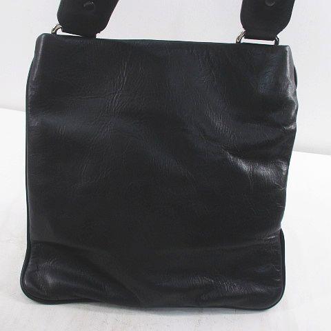 【中古】バリー BALLY ショルダーバッグクロスボディ 斜めがけ ブラック 黒系 メンズ レディース_3