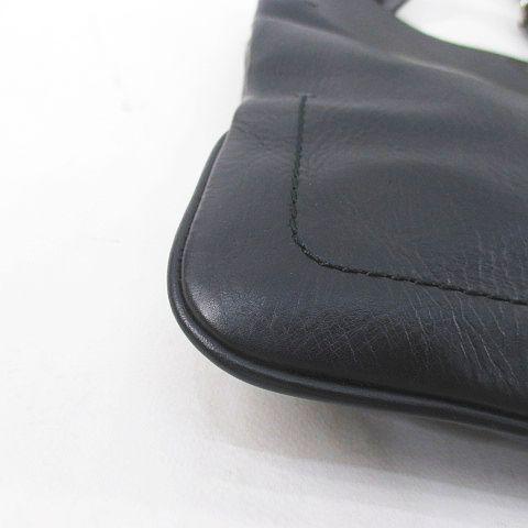 【中古】バリー BALLY ショルダーバッグクロスボディ 斜めがけ ブラック 黒系 メンズ レディース_6