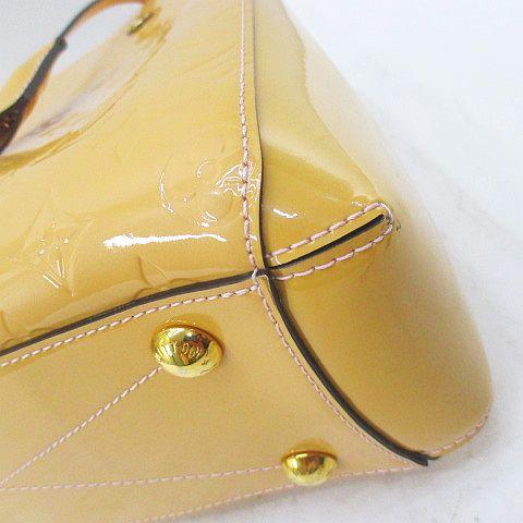 【中古】ルイヴィトン LOUIS VUITTON モノグラム ヴェルニ M50169 モンテーニュBB トートバッグ  ベージュ_5