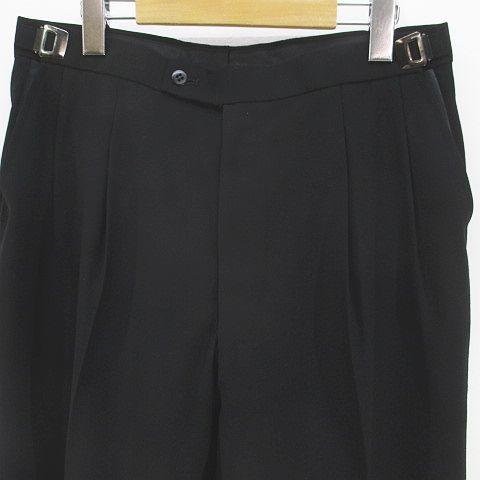 【中古】ランバン LANVIN セットアップ スーツ テーラード ジャケット ロングパンツ スラックス ジップフライ 背抜き_6