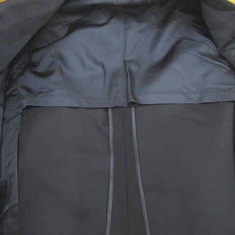 【中古】ランバン LANVIN セットアップ スーツ テーラード ジャケット ロングパンツ スラックス ジップフライ 背抜き_7