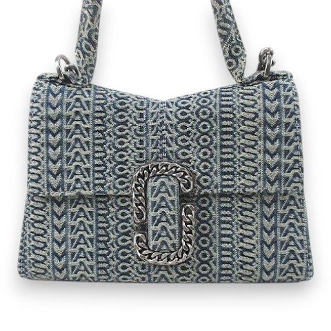 【中古】マークジェイコブス MARC JACOBS  THE MINI TOP HANDLE  ハンド ショルダー 2WAYバッグ チェーン総柄_1