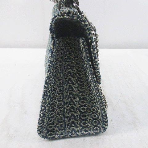 【中古】マークジェイコブス MARC JACOBS  THE MINI TOP HANDLE  ハンド ショルダー 2WAYバッグ チェーン総柄_4