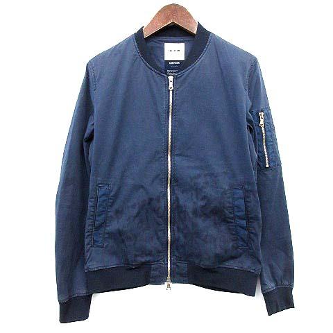 中古 ファクトタム Factotum Ma 1 ブルゾン ジャケット コットン ジップアップ 46 紺 ネイビー G メンズの通販はau Pay マーケット ブランド古着のベクトル