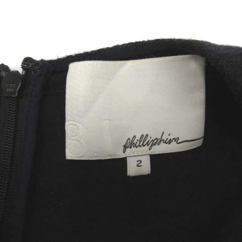中古 3 1 フィリップリム 3 1 Phillip Lim ワンピース タイト リネン ノースリーブ ベルト付 2 紺 レディースの通販はau Pay マーケット ブランド古着のベクトル