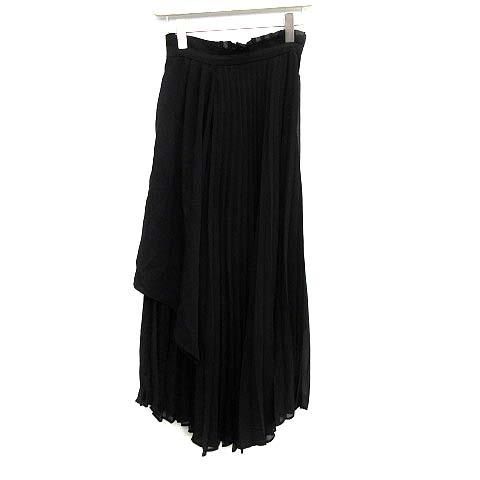 中古 アメリヴィンテージ Ameri Vintage スカート ロング プリーツ 黒 ブラック Kh レディースの通販はau Pay マーケット ブランド古着のベクトル