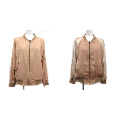 中古 タケオキクチ Takeo Kikuchi The Shop Tk ジャケット リバーシブル ジップアップ M ベージュ レディースの通販はau Pay マーケット ブランド古着のベクトル