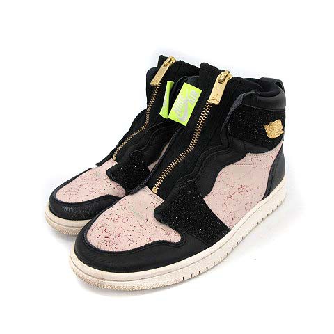 中古 ナイキ Nike スニーカー ハイカット エアジョーダン Air Jordan 1 High Zip 22 5cm 黒 ピンク Aq3742 001の通販はau Pay マーケット ブランド古着のベクトル