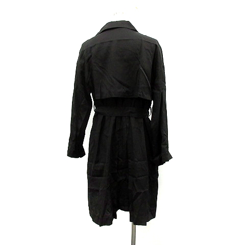 中古 ハレ Hare トレンチコート アウター ロング M 黒 ブラック Ak2 メンズの通販はau Pay マーケット ブランド古着のベクトル