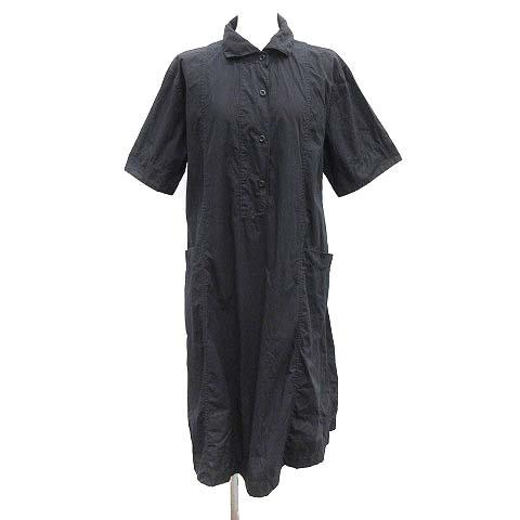 中古 マーガレットハウエル Mhl 18年 ワンピース ロング ミモレ 半袖 コットン 2 M 黒 ブラック Mf34 レディースの通販はau Pay マーケット ブランド古着のベクトル