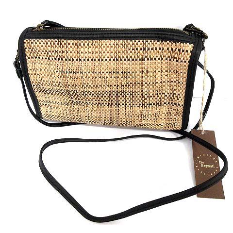 中古 未使用品 ザ バグマティ The Bagmati かごバッグ ショルダー ポシェット ベージュ 黒 G レディースの通販はau Pay マーケット ブランド古着のベクトル