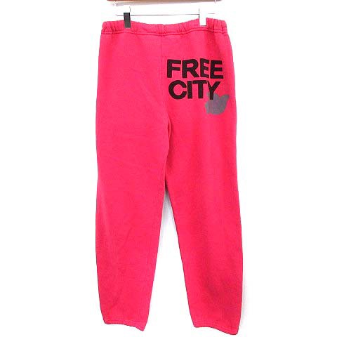 中古 フリーシティ Free City スウェット パンツ 裏起毛 L ピンク G メンズの通販はau Pay マーケット ブランド古着のベクトル