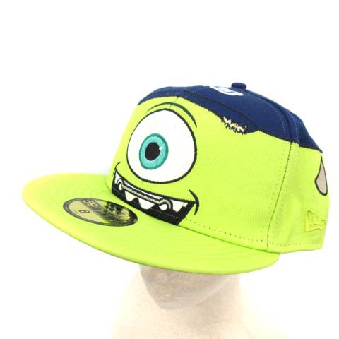 中古 ニューエラ ディズニー ピクサー モンスターユニバーシティ マイク 59fifty キャップ 帽子 63 5cm 緑 青の通販はau Pay マーケット ブランド古着のベクトル