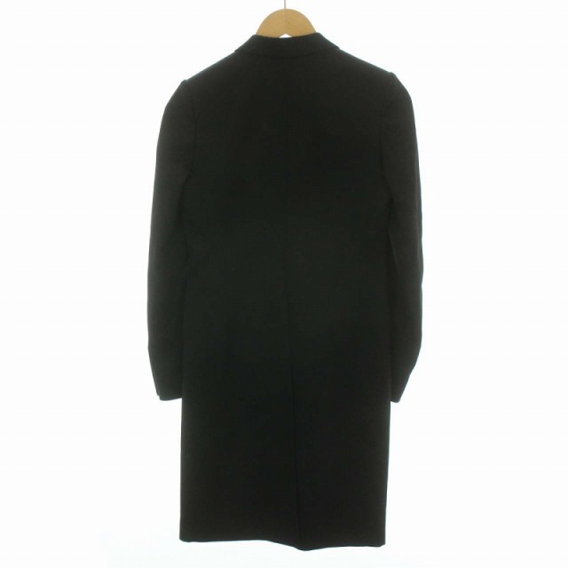 【中古】ディオールオム Dior HOMME smoking coat ロングジャケットコート 38 M 黒 08AW 8H4131350407  メンズ｜au PAY マーケット