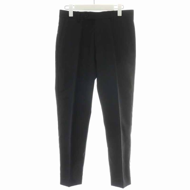 中古】ディオールオム Dior HOMME スラックスパンツ テーパードパンツ ロング ウール 40 S 黒 ブラック /YI9 メンズの通販はau  PAY マーケット ブランド古着のベクトル