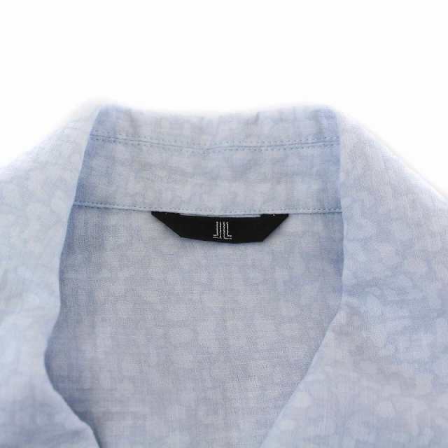 中古】ランバン LANVIN COLLECTION 18SS シャツ 長袖 総柄 ドロー