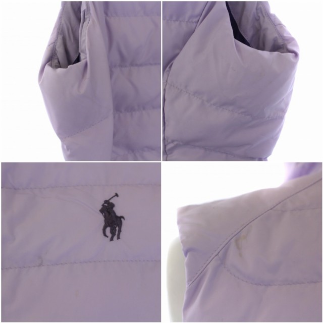 中古】ポロ ラルフローレン POLO RALPH LAUREN 中綿ベスト ジップ