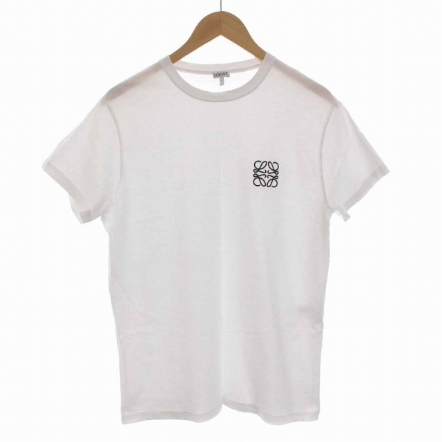 中古】ロエベ LOEWE 21SS アナグラム Tシャツ カットソー クルーネック