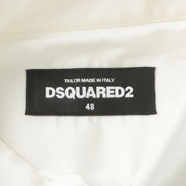 中古】ディースクエアード DSQUARED2 16SS ドレスシャツ ワイシャツ