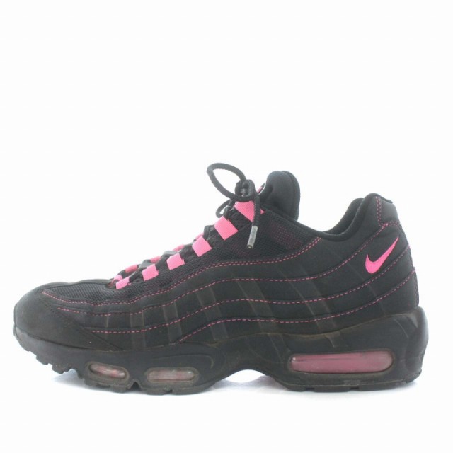 中古 Nike Air Max 95 Black Pink スニーカー スエード メッシュ Us10 28 0cm 黒 ピンク Cu1930 066 D メンズの通販はau Pay マーケット ブランド古着のベクトル