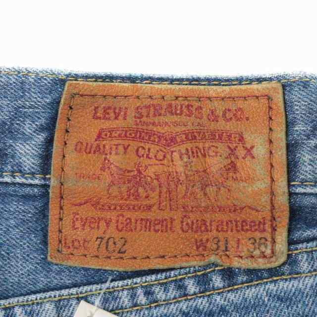 中古】未使用品 Levi's デニムパンツ ジーンズ ロング 赤タブ 赤耳 96