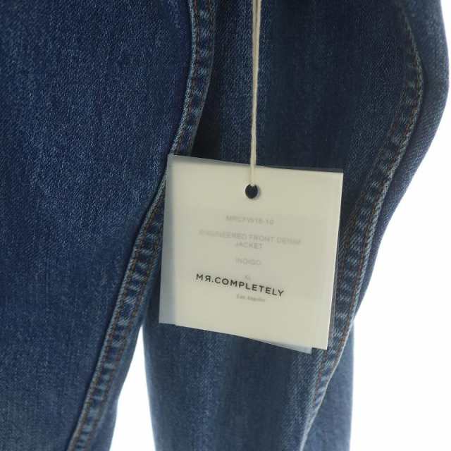 中古】UNITED ARROWS MR.COMPLETELY ENGINEERED FRONT DENIM JACKET G