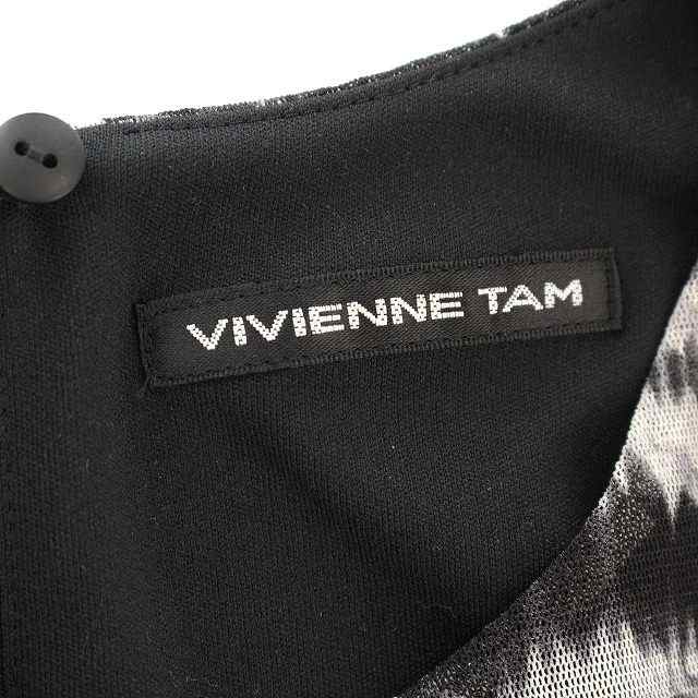 中古】ヴィヴィアンタム VIVIENNE TAM ワンピース ノースリーブ 花柄