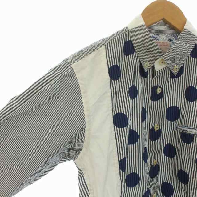 未使用 KAWATANI SHIRT 河谷シャツ ストライプ-www.coumes-spring.co.uk