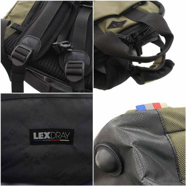 【中古】レックスドレイ LEXDRAY IBIZA PACK 27L バックパック リュックサック デイパック オリーブ カーキ メンズ｜au PAY  マーケット